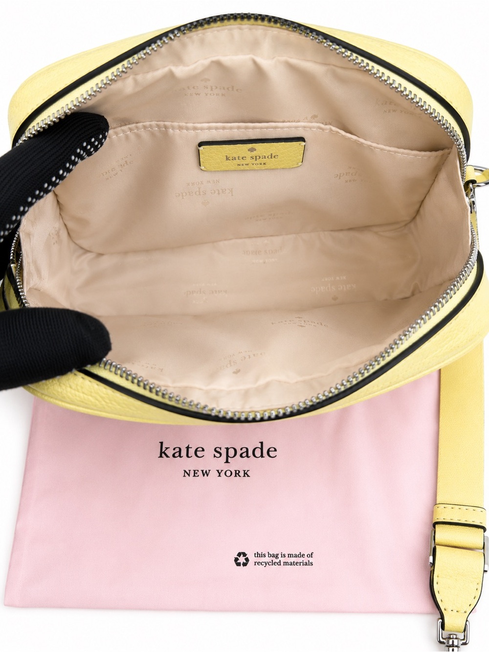 ✨ Kate Spade Emma Colorblock Pebbled Leather Camera Bag – NWT ✨ - Picture 4 of 5